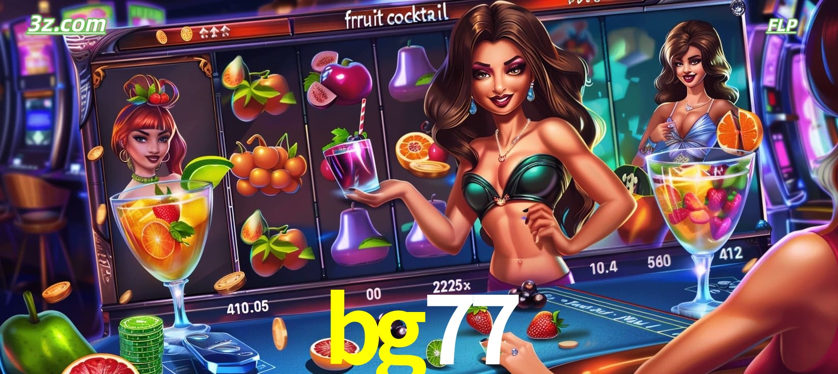 Cassino online bg77 Brasil com slot Fruit Cocktail divertido