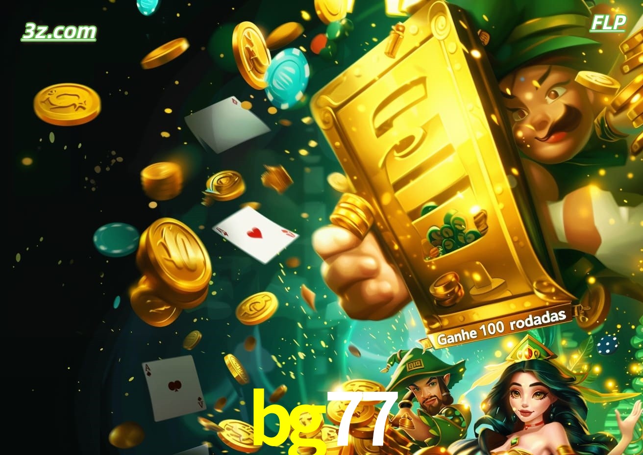 Cassino online bg77 Brasil com caça-níqueis e bônus de 100 rodadas grátis