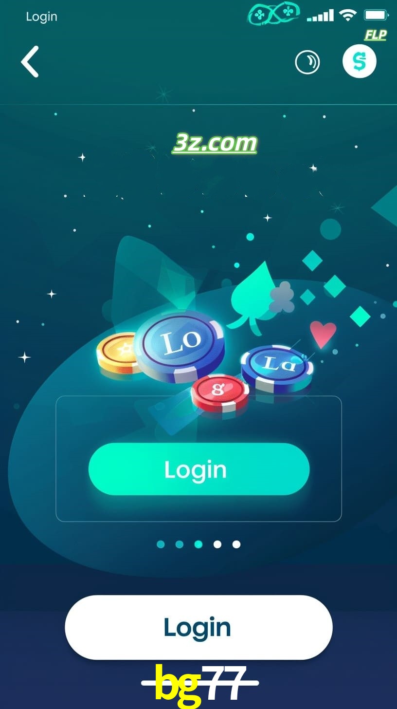 Login no aplicativo de cassino online bg77 Brasil com bônus de boas-vindas